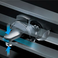 エアージェイ スマホ用マグネット式車載ホルダー ブラック GT-MGS BK 1個