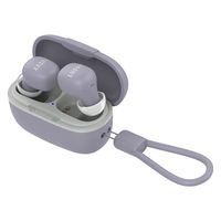 ナガオカ Bluetooth5.3完全ワイヤレス カフェイヤホン 紫いもラテ L103CAFEMUR 1組