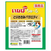 いなば ちゅ～る 犬 とりささみバラエティ 国産 （14g×20本） 3袋 ちゅーる ドッグフード 犬用 ウェット おやつ