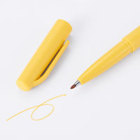 無印良品 水性サインペン からしいろ 1セット（1本×3） 良品計画