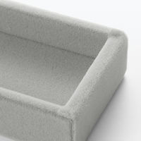 無印良品 ベロア内箱仕切 メガネ・小物ケース用 約幅5×奥行16.5×高さ2cm 良品計画