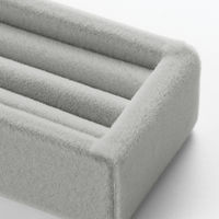 無印良品 ベロア内箱仕切リング用 アクリル見開きタイプ用 約幅16.7×奥行3.7×高さ2cm 良品計画