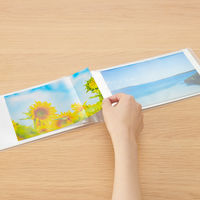 無印良品 ポリプロピレン高透明フィルムアルバム 2L判 2LW判 40枚用 良品計画