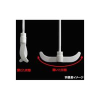 アイシス PTFE羽根付き撹拌棒 全長300mm 67-3146-64 1個（直送品）