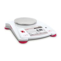 ポータブル天びん スカウトシリーズ(フルカラータッチスクリーン搭載モデル)420g/0.01g 校正証明書付 STX422JP 1個（直送品）