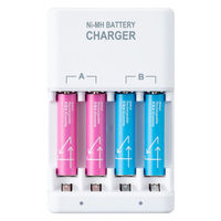 【アスクル限定】充電器 ニッケル水素充電池専用 単3形 単4形 両用 スタンダード充電 FCT345F(FX)ASK FDK 1個 オリジナル（わけあり品）