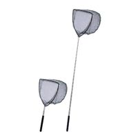 さかな網　ファンキーズ10号 さかな迷彩柄 伸縮式 コンパクト 1個 エーワン