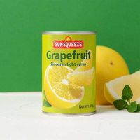 サンスクイーズ グレープフルーツ 411g 1セット（1個×2）オーバーシーズ 缶詰 フルーツ缶