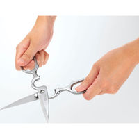 下村工業 プログレード 日本製オールステンレスはさみ(取り外し式) PG-411 1個