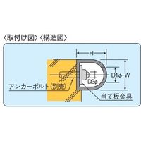 信栄物産 ターミナルラバー(穴あき金具) KS13-4 1個（直送品）