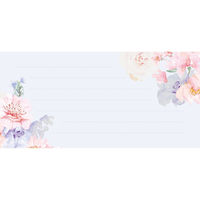 フロンティア 一筆箋 パステルローズ MP-595 1セット(1冊(2柄×18枚)×10)