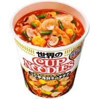 日清食品 世界のカップヌードル コク辛海鮮キムチチゲ 1セット（12個）