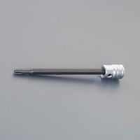 エスコ 1/4”DR/T 6ーT30 [TORX]ロングビットソケット EA618NV-100 1セット（直送品）
