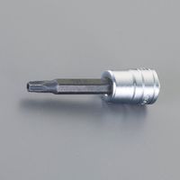 エスコ 1/4”DRxT15 [TORX]ビットソケット(イジリ止) EA618NV-215 1セット(4個)（直送品）