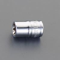 エスコ 1/4”DR/E4ーE10 [TORX]ソケットセット EA618NV-400 1セット（直送品）