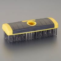 エスコ 57x177mm ワイヤーブラシ(カーボンスチール・6列) EA109BK-1 1セット(5個)（直送品）