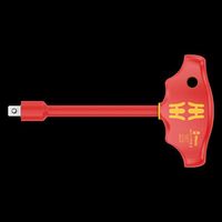 エスコ 3/8”DRx180mm 絶縁T型ハンドル EA560WP-26 1セット(2本)（直送品）