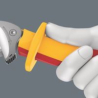 エスコ 16ー19mm(5/ 8”ー3/4”)絶縁クイックスパナ(ラチェット) EA560WS-304 1本（直送品）