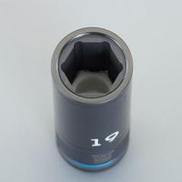 エスコ 1/2”DRx21mm ホイールナット用インパクトソケット EA164DY-521 1セット(2個)（直送品）