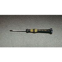 エスコ 0.8x0.16x40mm [ー]ドライバー(精密用 ESD) EA550MK-0 1セット(4本)（直送品）