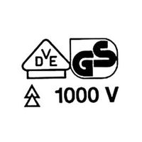エスコ 12 x125mm [Nut]ドライバー(絶縁) EA565BC-12A 1本（直送品）