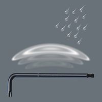 エスコ T 9x 79mm [Ball Torx]キーレンチ EA573TS-9A 1セット(9個)（直送品）