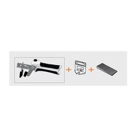 エスコ 230mm タイルレベリングプライヤー EA577-11 1セット(3台)（直送品）