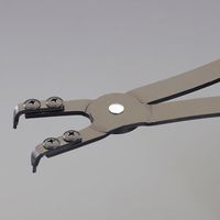 エスコ 89ー165mm 軸用スナップリングプライヤー EA590HA-62 1本（直送品）