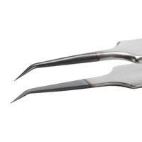 エスコ 0.1x110mm/ 5 超精密ピンセット(ESD/ステンレス製) EA595HD-41 1本（直送品）