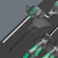 エスコ 12本組 [Hex] ドライバーセット(ホールド付) EA612WA-12 1セット（直送品）