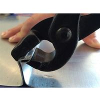 エスコ 30x250mm シートメタルオプニングプライヤー EA627BB-15 1個（直送品）