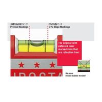 エスコ 300mm アルミ水平器(マグネット付) EA735A-30 1個（直送品）