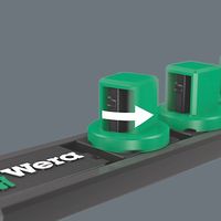 エスコ 1/2”DRx10個 ソケットホルダー(マグネット付) EA617AM-953 1セット(2個)（直送品）