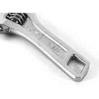 エスコ 159mm/35mm モンキーレンチ(広口ショートサイズ) EA680AB-10 1セット(3本)（直送品）