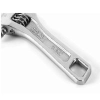 エスコ 142mm/30mm モンキーレンチ(広口ショートサイズ) EA680AB-8 1セット(3本)（直送品）