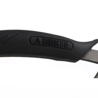 エスコ 120mm 精密ニッパー(ESD/ホールド付) EA682BT-3 1セット(3本)（直送品）