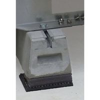 エスコ 100x1000x10mm 防振ゴム(2枚) EA997XA-11B 1セット(2パック)（直送品）