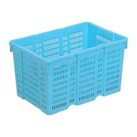 エスコ 539x354x282mm/ 40.0L コンテナ(2個) EA506AB-12B 1セット(2組)（直送品）