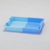 エスコ 355x275x 51mm/ 3.4L コンテナ EA506AL-51 1セット(6個)（直送品）