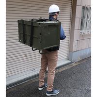 エスコ 640x360x250mm/50kg 背負子(背たろう君) EA520EF-11 1台（直送品）