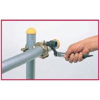 エスコ 17x19mm/287mm 両口ラチェットレンチ(早回し/シノ付) EA602AT-121 1セット(2本)（直送品）