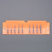 エスコ 9本組 [HexーPlus]ドライバービット EA611GR-200 1セット（直送品）