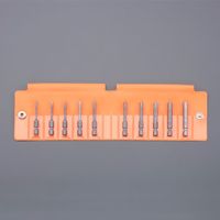 エスコ 10本組 [HexーPlus]ドライバービット(インチ) EA611GR-220 1セット（直送品）