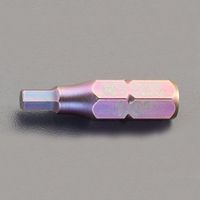 エスコ 8本組 [HEX]ドライバービット(インチ) EA611PB-180 1セット（直送品）