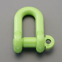 エスコ 3.15t 強力型シャックル(塗装品) EA638CN-6 1セット(3個)（直送品）