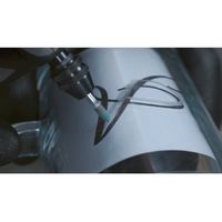 エスコ 3.2x3.55mm/3.2mm軸 軸付砥石 EA818E-74A 1セット(12本)（直送品）