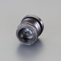エスコ φ20mm/M 6 丸型ブッシング(20個/黒) EA983FP-252 1セット(6袋)（直送品）