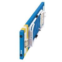 エスコ 1503x400x365mm ベンチ(背無/青) EA956XE-67A 1台（直送品）