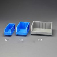 エスコ 401x143x140mm パーツトレー(青) EA957AC-121 1セット(3個)（直送品）