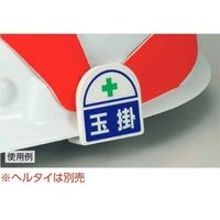 エスコ 35x35mm 識別バンド用ステッカー(職長/2枚) EA983RH-31 1セット(40組)（直送品）